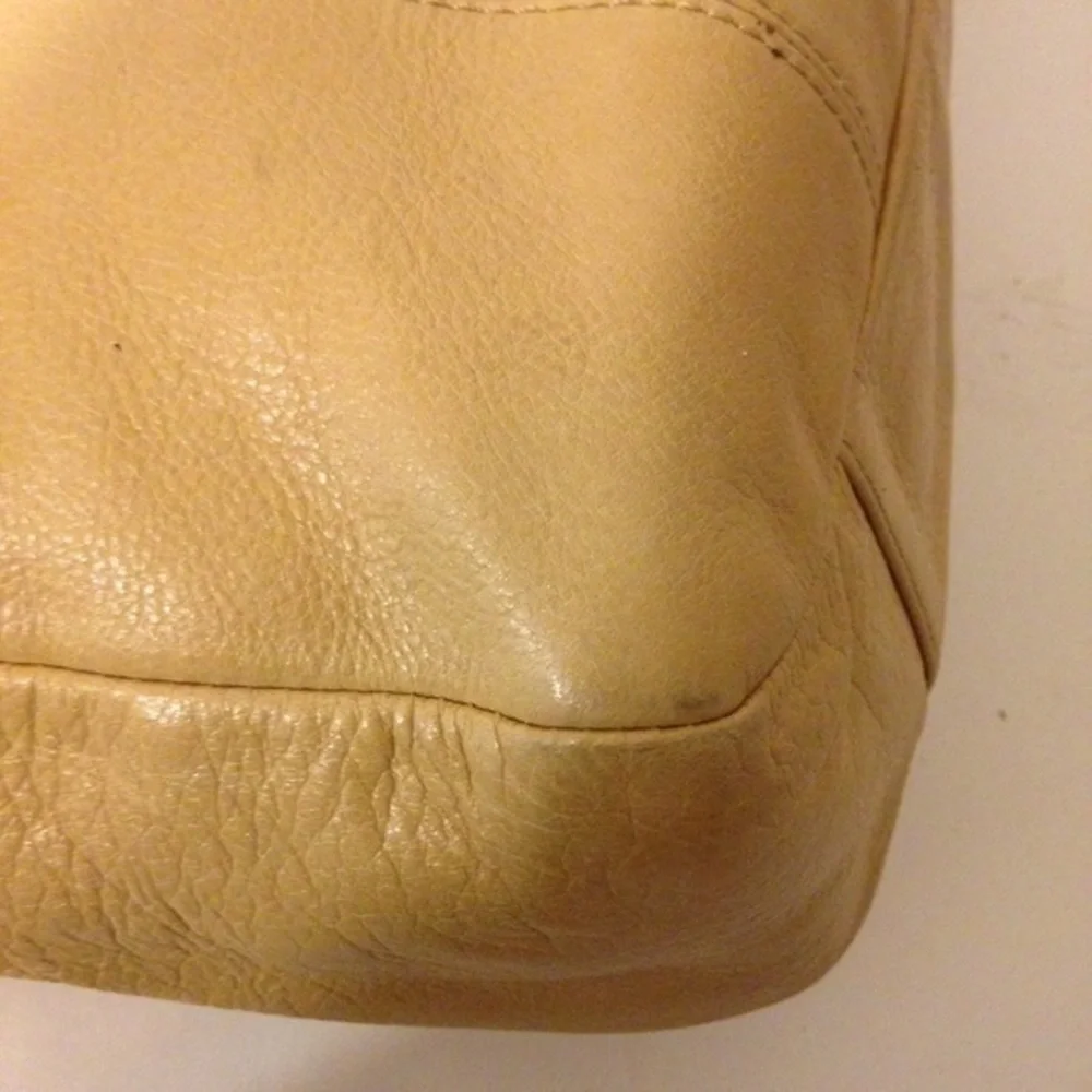 Coach studded leather bag
